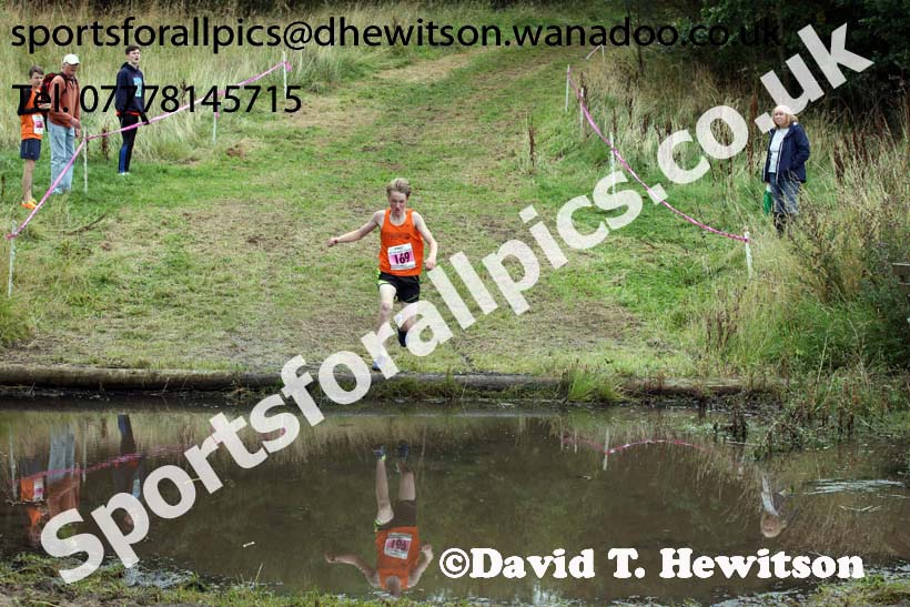 Boys under-13s, Start Fitness North Eastern Harrier League, Tanfield, County Durham. Photo: David T. Hewitson/Sports for All Pics
